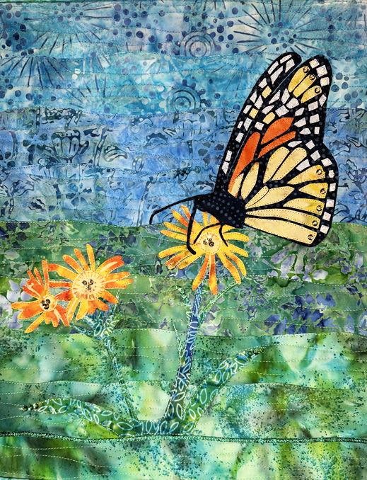 Butterfly AppliQuilt Art