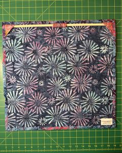 AppliQuilt Art Back with hanging dowel