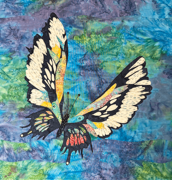 Butterfly AppliQuilt Art